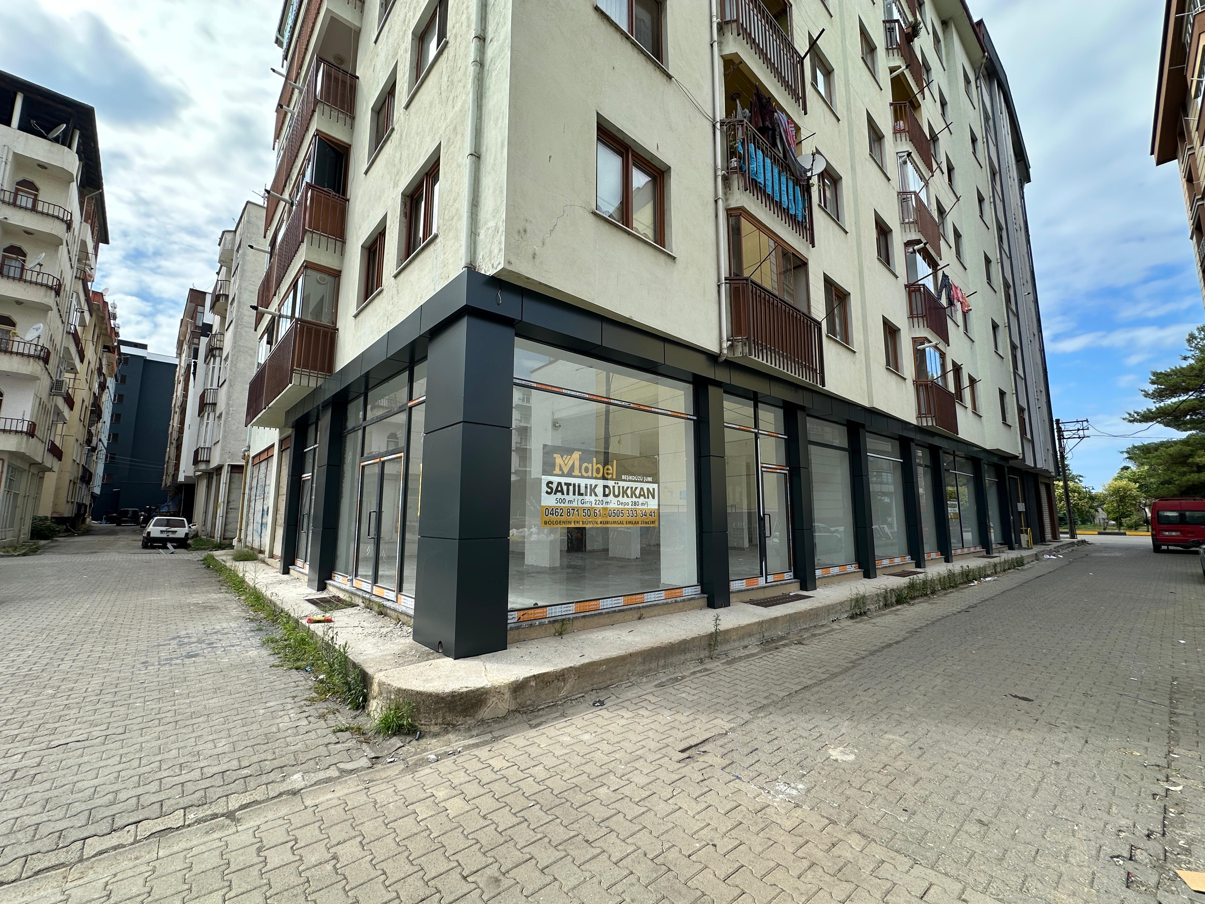 MABEL'DEN FATİH MAH KÖŞEBAŞI 565 M2 SATILIK DEPOLU DÜKKAN